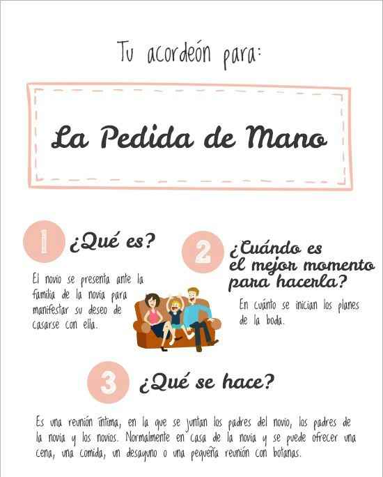 acordeón pedida de mano