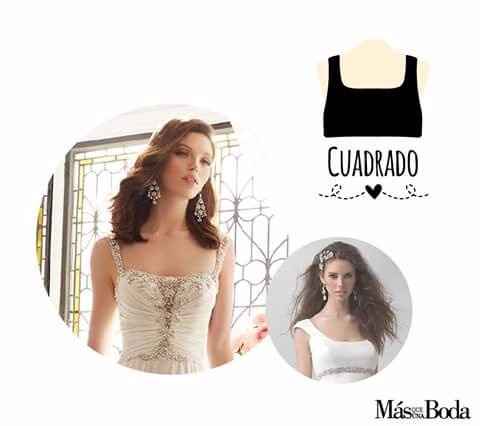 Escote cuadrado
