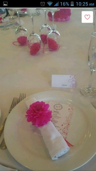 Ayuda con centros de mesa en tonos rosa mexicano ? - 5