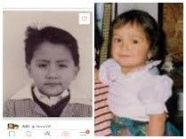 Así éramos de niños mi amorcito y yo,ternuritas - 1