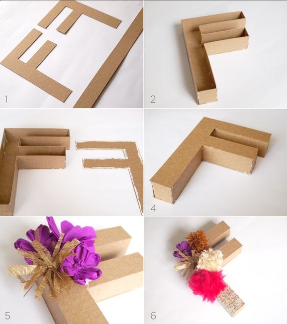 Ideas de letras decoradas: diy - 1