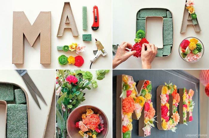Ideas de letras decoradas: diy - 3
