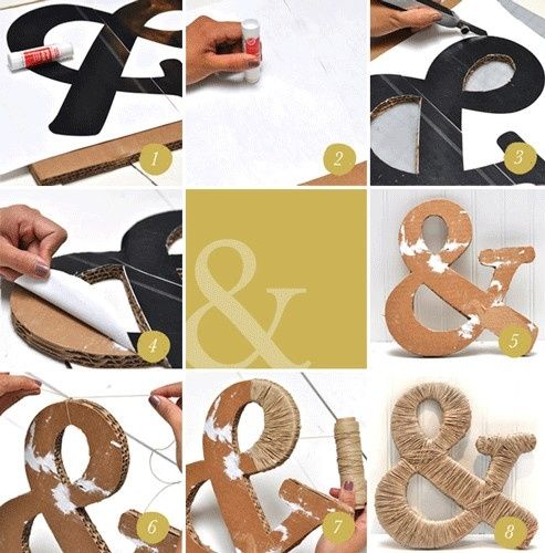 Ideas de letras decoradas: diy - 4