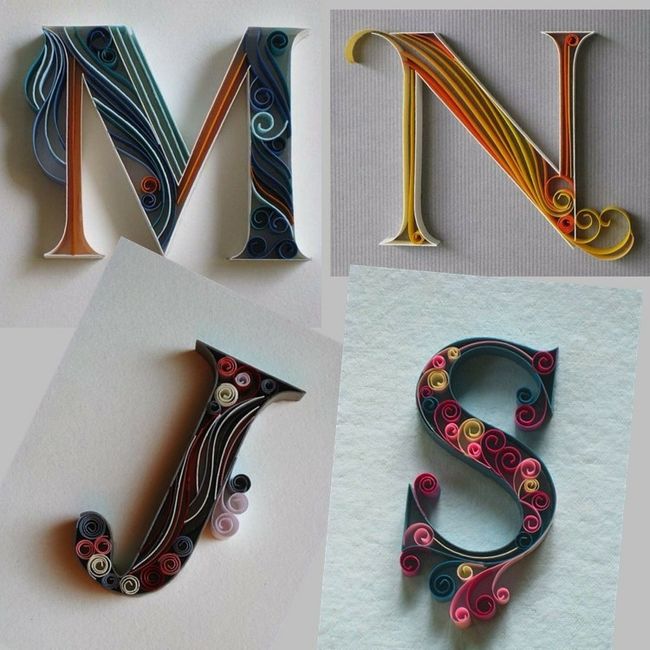 Ideas de letras decoradas: diy - 11