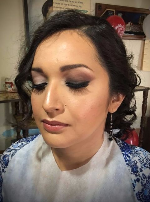 maquillaje y peinado