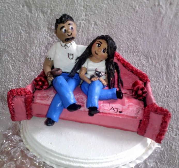 nuestro cake topper
