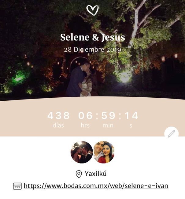 ¿cuánto falta para sus bodas? - 1
