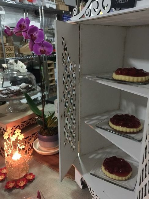 Pay de queso con frambuesas