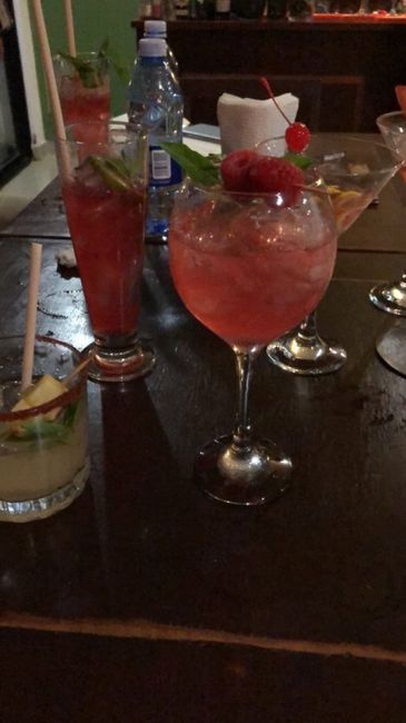 Degustación de Barra de Cocteles & Carrito de shots; 10