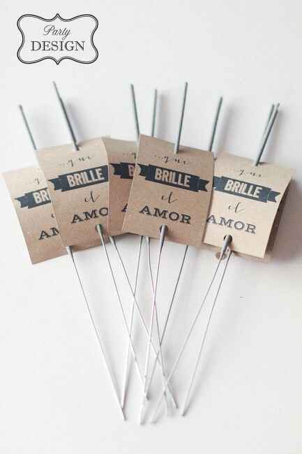 ¡luces de bengala en la boda! ✨ - 3