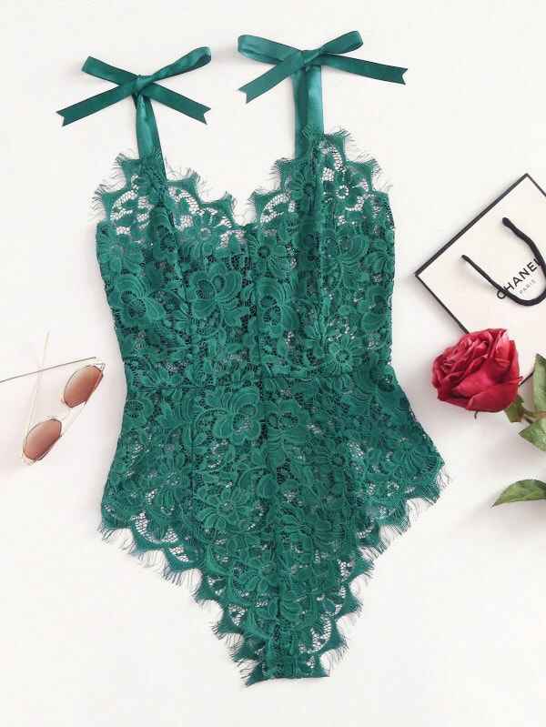 Lencería Noche de bodas en tonos verdes 🥴💚🤭 - 4