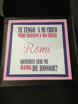  Cómo pedir que sean mis damas de honor. - 3