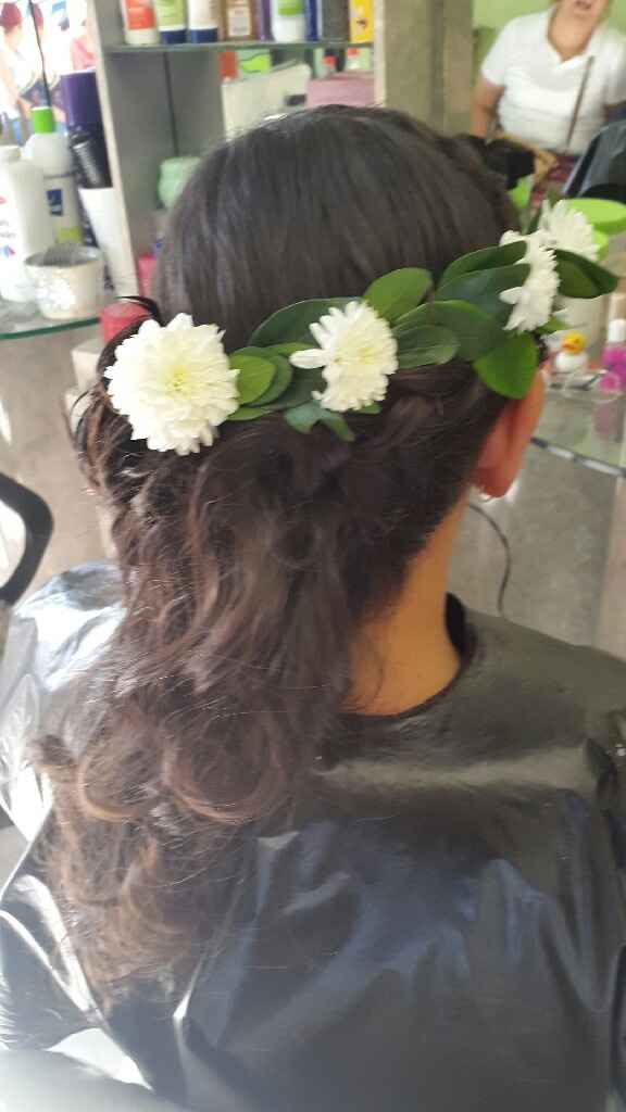 Creo que no quedo igual...... el peinado - 2