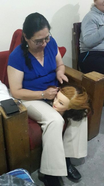 Ayuda de ma y hermanas.... !!!!! ultimos preparativos - 1