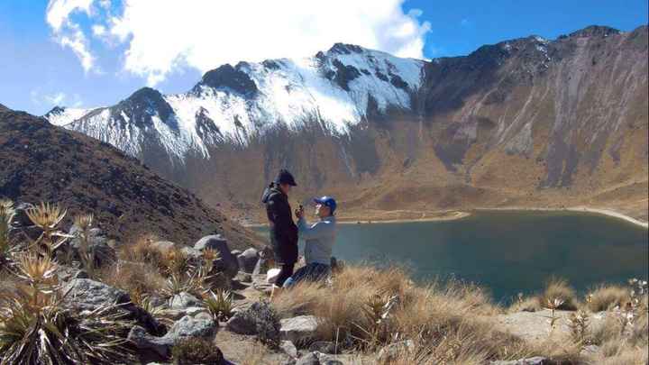 ¿Cómo te pidió que te casaras con él? - 1