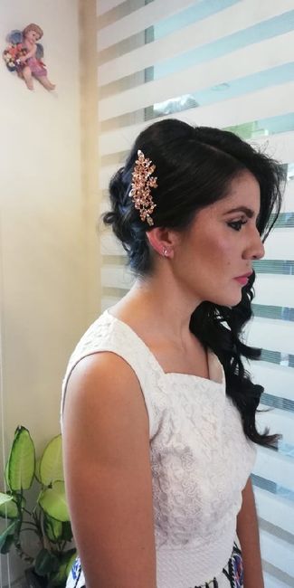 Mi preba de maquillaje y peinado😍 - 2