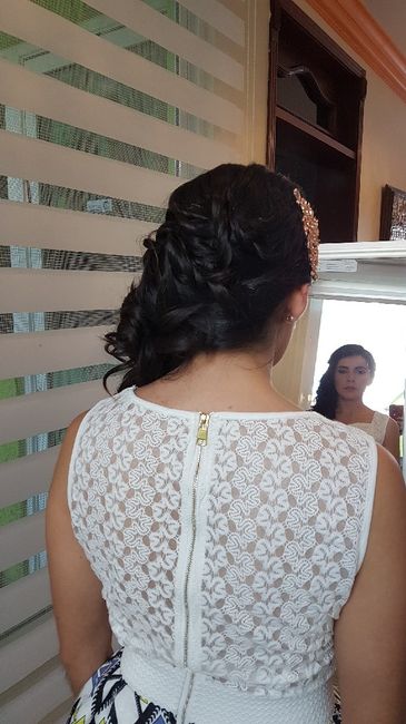 Mi preba de maquillaje y peinado😍 - 6