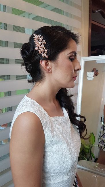 Mi preba de maquillaje y peinado😍 - 7
