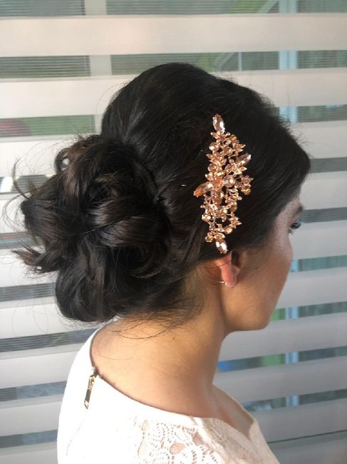 Mi prueba de maquillaje y peinado😍 - 6