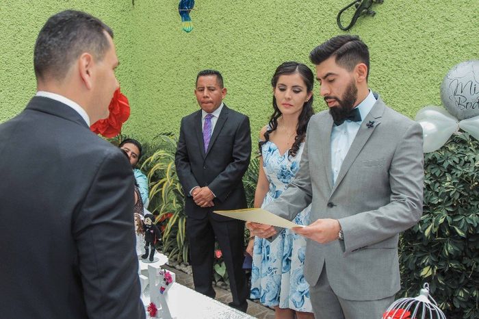 Mi boda civil 😍 - 9