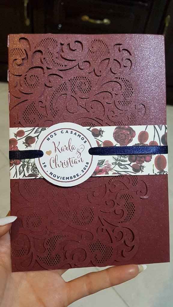 ya tengo mis invitaciones 😍😍 - 3
