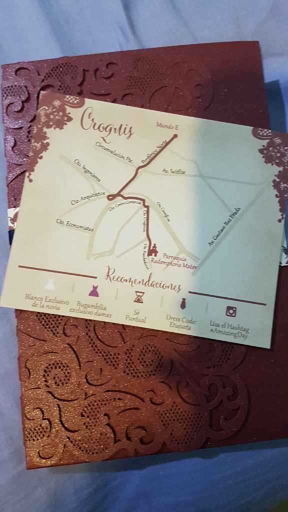 ya tengo mis invitaciones 😍😍 - 6