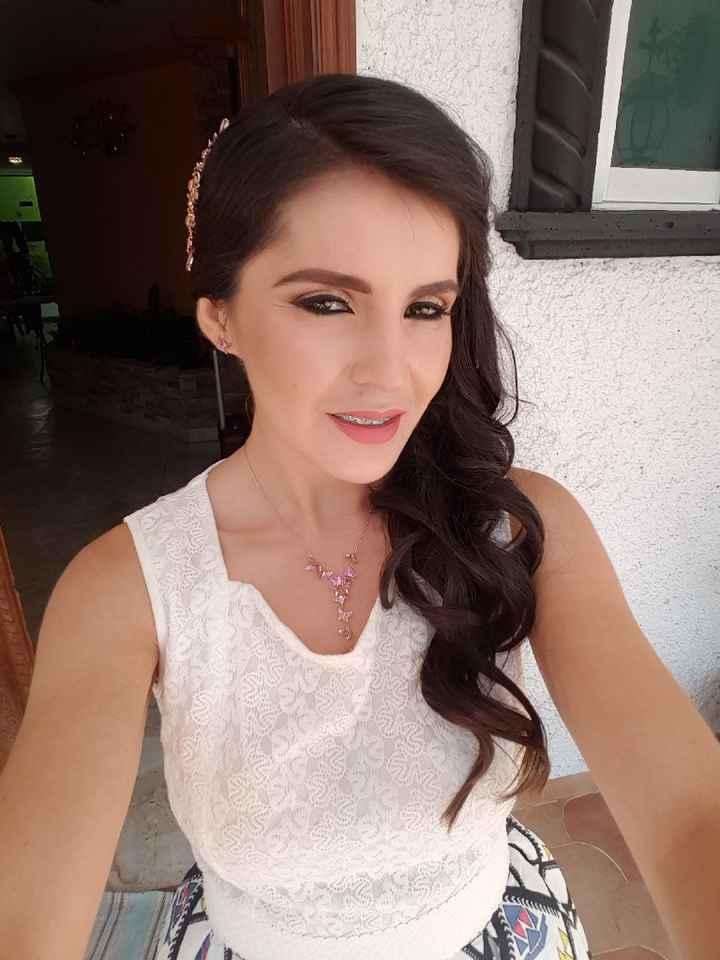 Mi preba de maquillaje y peinado😍 - 3