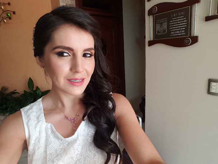 Mi preba de maquillaje y peinado😍 - 5