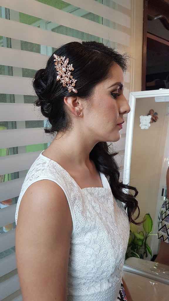 Mi preba de maquillaje y peinado😍 - 7