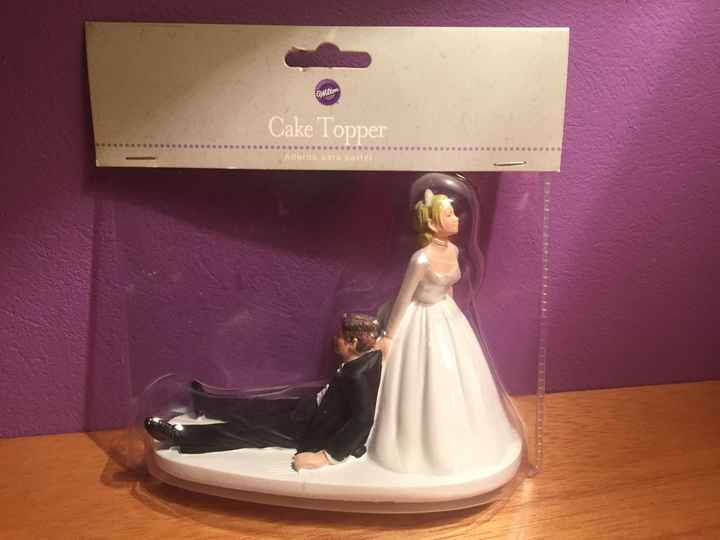 Figura de pastel de bodas - 1