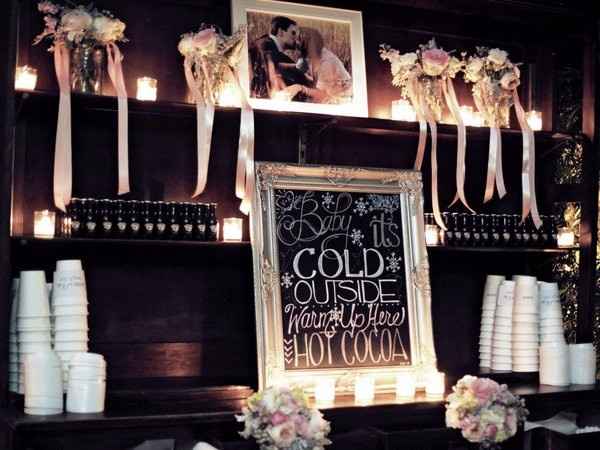 Barra de chocolate caliente