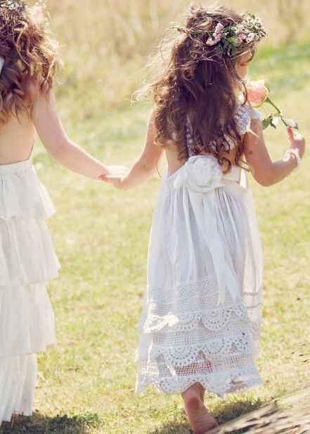 Pajecitos para boda boho chic - 3