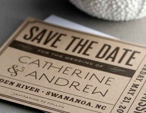 Save the date físico solo datos