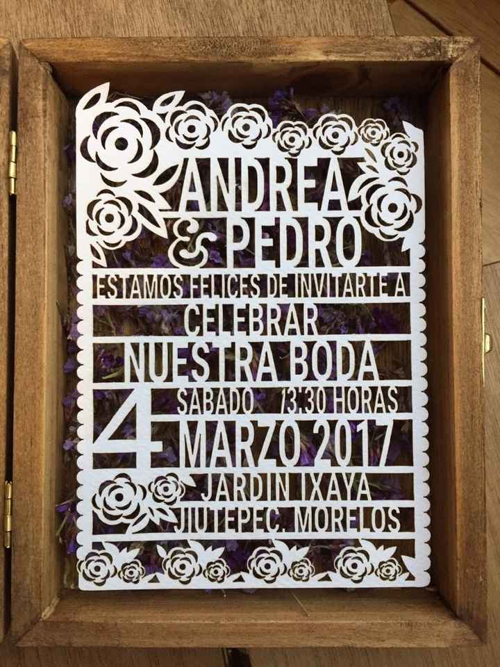 Anatomía de mis invitaciones - 7