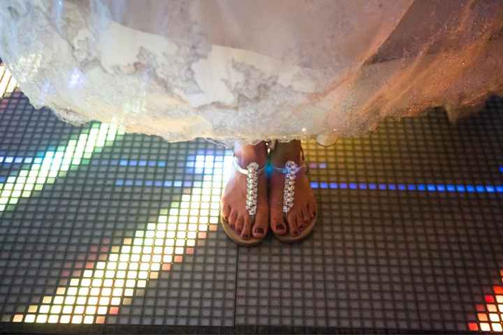 Ayuda: experiencia de novias que usaron tenis sin plataforma - 2