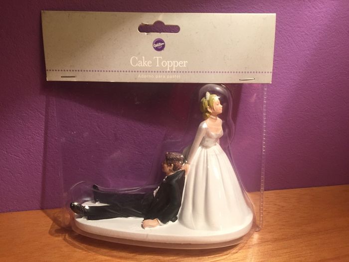 Figura de pastel de bodas - 1