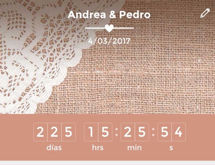 Cuanto para el gran día??? - 1