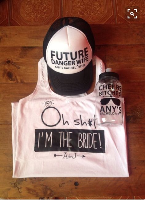 Distintivo para novia en despedida de soltera - 1