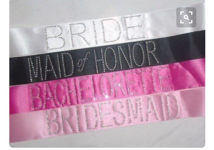 Distintivo para novia en despedida de soltera - 2