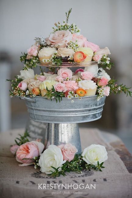 Centros de mesa boda vintage - 6