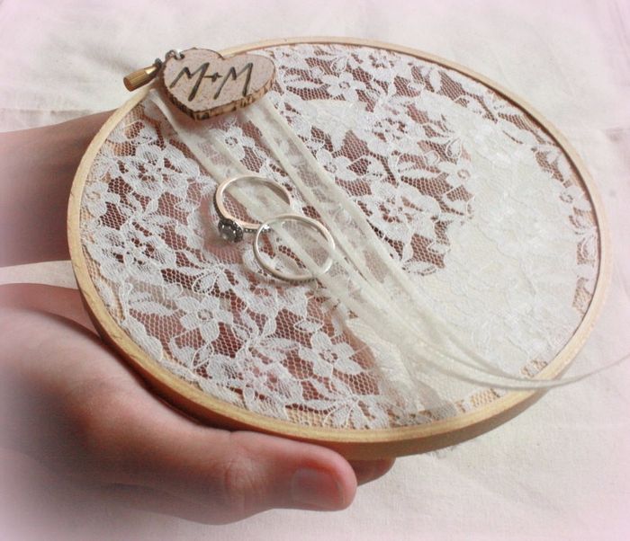 Aro con encaje