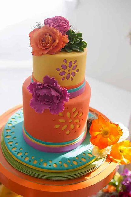 Pasteles para una boda mexicana - 2