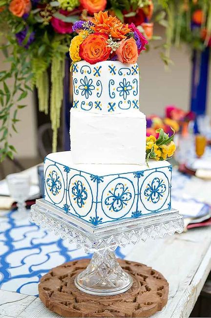 Pasteles para una boda mexicana - 4