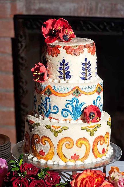 Pasteles para una boda mexicana - 8