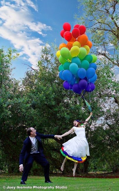 Damas de colores. - 1