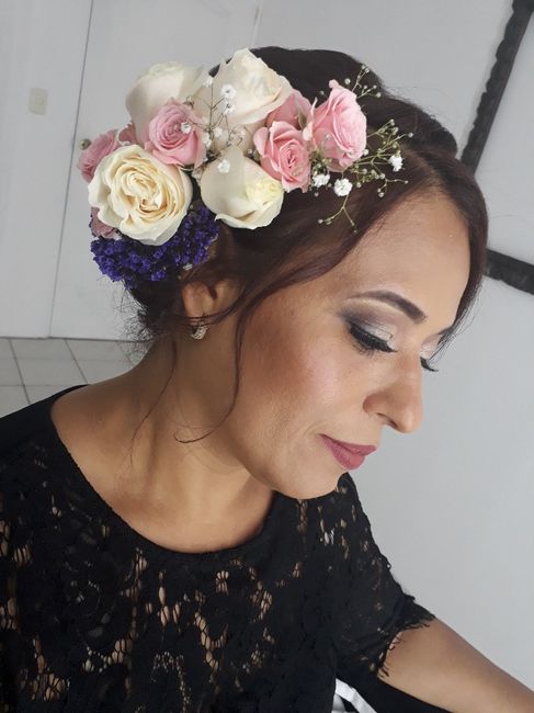 Peinados florales - 1