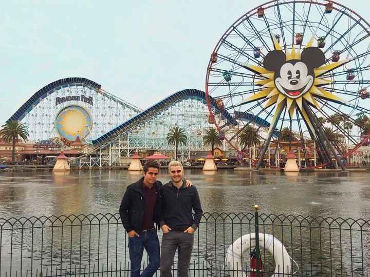 Disfrutando Disneyland 