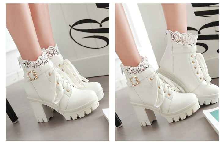 Como no se andar en taconcito.... unos botines !!