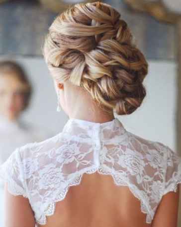 Peinado de novia: ¿suelto o recogido? - recogido!