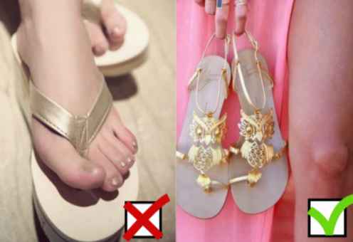 Chanclas!... siempre y cuando no sea playa!